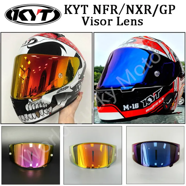 Kyt Nfr Nxr Gp Iridium Visor Lens Revo Lens Fit For Kyt Nfr Nxr Gp Kyt