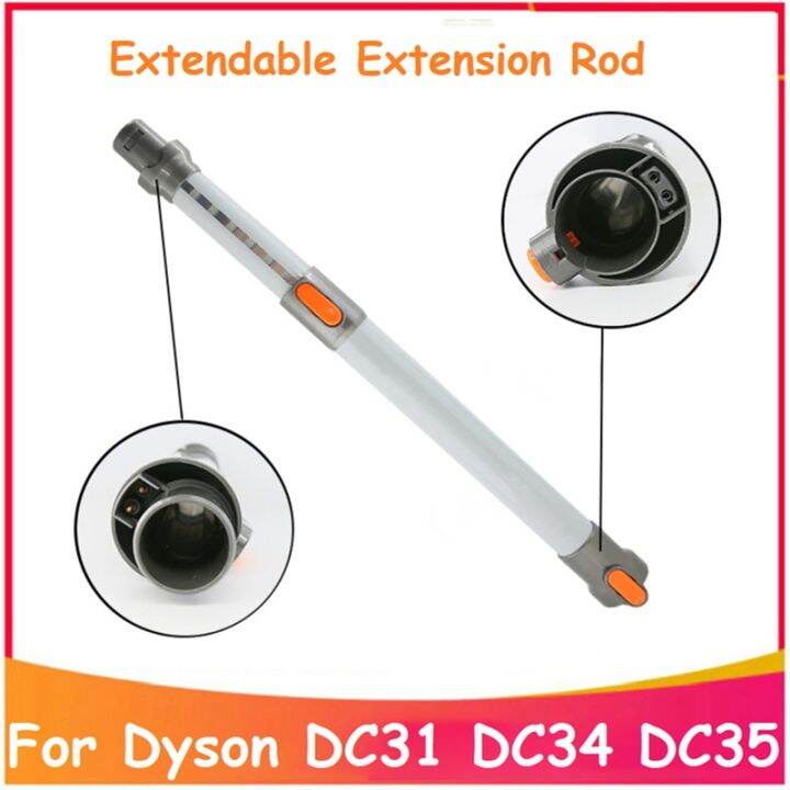 For Dyson DC31 DC34 DC35 Vacuum Cleaner Extendable Extension Rod Metal