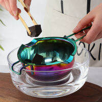 Chocolate Melting Container Inverted Melting Bowl Water Bath Pot Butter Steel Kitchen Heating Bowl Baking Heating Container Bowl