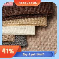 HONEYDEWD 1PC มีประโยชน์ ย้อนยุค สีทึบ ผ้าลินินเนื้อ ผสม ผ้าทอ ผ้าพื้นหลังการถ่ายภาพ