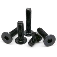 CM M2 M2.5 M3 M4 M5 M6 M8 Black Color 304 A2-70 Stainless Steel Allen Hexagon Hex Socket Ultra Thin Flat Wafer Head Screw Bolt