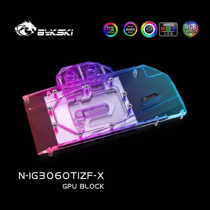 bykski-gpu-water-cooling-block-ใช้สำหรับ-battle-ax-geforce-rtx3060ti-8g-gpu-card-full-cover-หม้อน้ำทองแดง-rgb-light