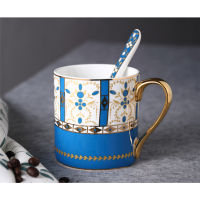 European-Style Tableware Set High-End China Household Cup and Mug Luxury Phnom Penh Gift Porcelain Mug