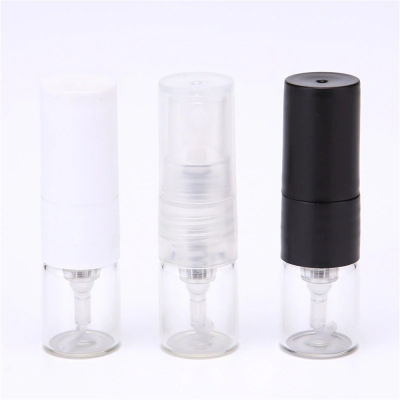 1ML 1ML Spray Bottle Glass Bottle Perfume Sub-bottling Empty Bottle Perfume Atomizer Cosmetic Container Ultra-fine High-grade Small