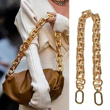 1PC Resin Replacement Chain Detachable Parts Gold Strap Women Shoulder  Handle Square Chain Woman Bag Accessories 30/40/50/60cm