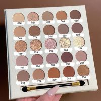 ▲✢ 25 Color Eyeshadow Palette Earthy Pearly Easy-to-color Eye Shadow Pallete No Blooming Portable Make-up For Women Cosmetics