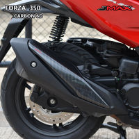 ครอบกันร้อนเล็ก Forza 350 ปี 2020-23 #ครอบทับ JMAX ตรงรุ่น ลายฟิล์มคาร์บอน 6D