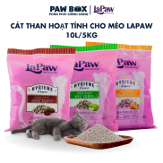 Cát vệ sinh cho mèo 10L than hoạt tính cao cấp Lapaw siêu khử mùi và kháng
