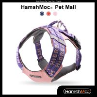 HamshMoc สายจูงสุนัขปรับได้,สายจูงสุนัขนุ่มสายรัดสะท้อนแสงพร้อมมือจับควบคุมง่ายสำหรับสุนัขขนาดเล็กและขนาดกลาง2