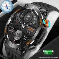 ✢ 2023 outdoor smartwatch for men BT phone 1.46 inch compass Heart rate monitor sleep tracker watches 100sports mode fitness watch