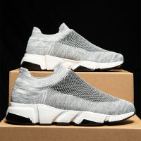 Flying Mesh Breathable Mens Shoes Loose Stretch Thin Casual Shoes Fashion Comfortable Mens Shoes Wholesale Student Sports Shoes