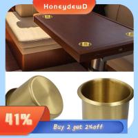 HONEYDEWD อุปกรณ์เสริม ทองเหลือง สากล ผู้ถือเครื่องดื่ม คาราวาน ปิดภาคเรียนลดลง ที่วางแก้วเครื่องดื่ม เรือทะเล ติดรถยนต์