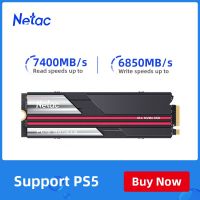 Netac Ssd Nmve M2 2Tb Nvme 1เทราไบต์ Ssd M2 Nmve Hd 1Tb 4Tb Pcie Gen 4.0โซลิดสเตทไดรฟ์ฮาร์ดไดรฟ์ภายในสำหรับ PC PS5 Igdxch