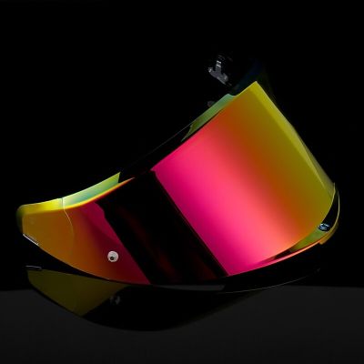 【LZ】﹍✱  Viseira completa do capacete da motocicleta lente do viseira do capacete caso de visão noturna para AGV K6