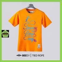 Beesy เสื้อคอกลม ชาย หญิง  รุ่น Tide rope สีเหลือง