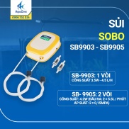Máy Sủi Oxy Bể Cá SOBO SB-2800, SB-1102 1 vòi và SB-1106 2 vòi