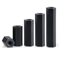 M2 M2.5 M3 Nylon Column Double-pass Nylon Hexagon Column Isolation Column Plastic Insulation Support Column PC Board Spacer Stud