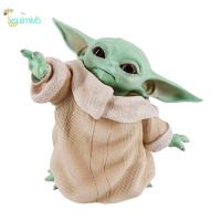 XSUIMI ตุ๊กตาแอคชั่น8ซม. ตุ๊กตาของเล่นแมนดาลอเรียนโมเดล Yoda โยดารูปปั้นลูกช้าง