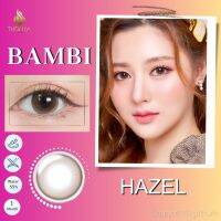 คอนแทคเลนส์ BAMBI​ HAZEL​ ✨ ยี่ห้อ KITTY​ KAWAII ; Color Gary / Brown /  HAZEL