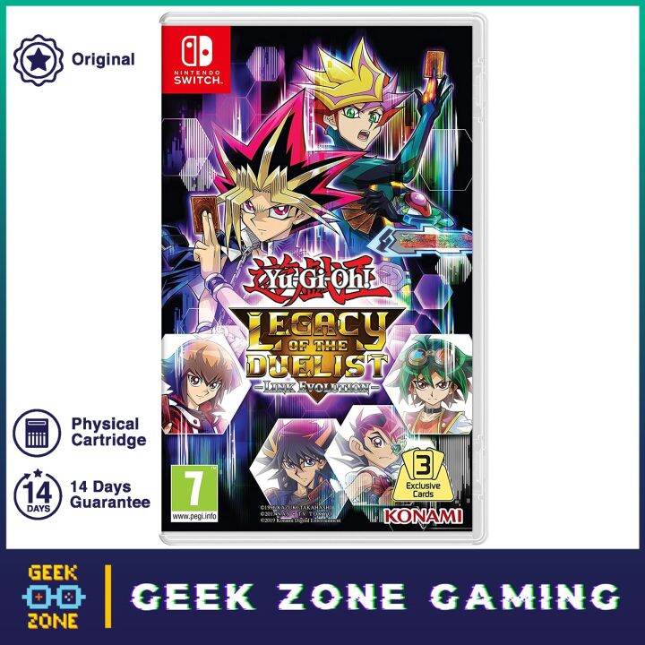 Nintendo Switch Yu Gi Oh Legacy of the Duelist Link Evolution (English