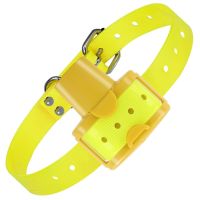 Anti-Barking Dog Training Collar With Digital Remote Controller Electric IP67 Waterproof Yellow Outdoor Training Collars For Dog