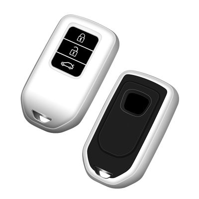 ✈ New TPU Car Remote Key Case Cover For Honda Civic Accord City Pilot Fit CRV CR-V Jade Odyssey HRV Protect Shell Fob Accessories