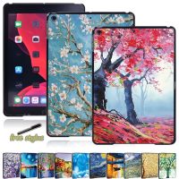 เคส Ipad แท็บเล็ตที่ทนทานใหม่สำหรับ iPad รุ่น9th 10.2นิ้วรูปแบบการวาดภาพ2021บางเปลือกแข็งสไตลัสด้านหลัง