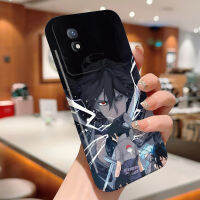 เคส Case4you สำหรับ Vivo Y02A Y02T กรณีโทรศัพท์ฟิล์มทั้งหมดรวม N Uchiha Sasuke Uzuki N ดีไซน์เปลือกแข็งเคสป้องกันทนแรงกระแทกกล้องคลุมทั้งหมด