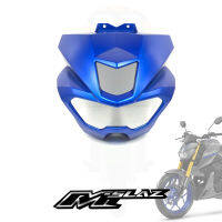 ฝาครอบไฟหน้า หน้ากาก M-Slaz ของแท้ศูนย์ YAMAHA  สีน้ำเงิน จัดส่ง  Kerry มีเก็บเงินปลายทาง