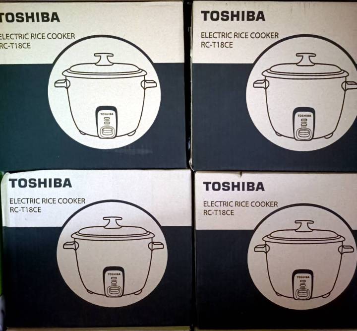 toshiba-หม้อหุงข้าวไฟฟ้า-โตชิบา-1-8ลิตร-รุ่นrc-t18ce-แบบฝาเปิด-หุงเร็ว-ทนทาน-ราคาถูก