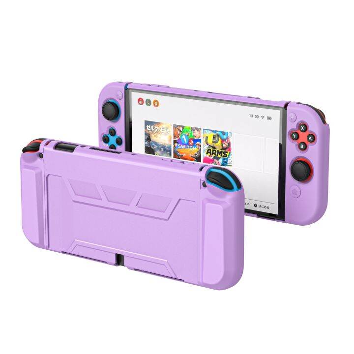 เคสสำหรับ-nintendo-switch-oled-soft-tpu-case-split-console-case-full-cover-for-switch-oled-accessories