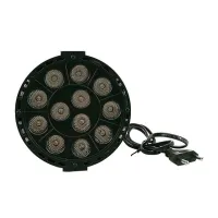 【✆New✆】 gewanfu1881881 Led เอฟเฟกต์บนเวที12X3W ไฟสปอตไลท์ประดับคริสต์มาสต์แสงราคาพาร์ Dmx512อัลตร้าไวโอเล็ตไฟดิสโก้ Dj Ktv ปาร์ตี้