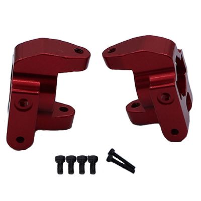 MN86 C-Hub Carrier Caster Block RC Car Upgrades Parts Accessories Replacement for MN86S MN86 MN86KS MN86K MN G500 1/12 ,Red