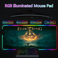 RGB Led Backlight Mouse Pad 40*90cm Elden Gaming Accessories Large MousePad Anime MouseMat Keyboard Desk Mat XXL Ring Play Mats