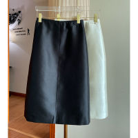 Spot parcel post Pre-Sale High-Order Profile Skirt ！ Spring and Summer High Waist Slimming Mid-Length Hip Skirt Fashion