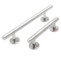 2Pcs Stainless Steel Door Handles Cabinet Drawer Pulls and Knobs Furniture Handles Hardware Accessories