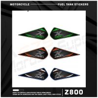 สติกเกอร์เรซินสำหรับ Kawasaki Z800 Z 800 2013 2014 2015 2016น้ำมันเชื้อเพลิงแผ่นป้องกันสำหรับถังน้ำมันมอเตอร์ไซค์