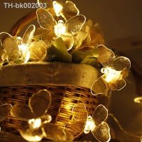 ❖◘ 1.5M 10LED Butterfly LED Fairy String Lights Battery USB Operated Wedding Christmas Outdoor Room Garland Decoration Lights