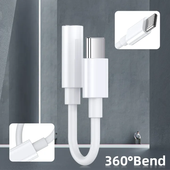 ANYTROX USB-C to  3.5mm Headphone  Jack Adapter/Splitter,Type C to Aux Audio Earphone Cable Cord/ Dongle,iPad Pro to Microphone Earbud /Trrs Converter Compatible With Samsung Galaxy S22 S21 S20 S10 S9