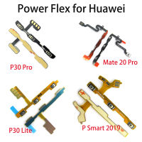 Power Volume Button Flex For P30 Pro Lite P30Lite P Smart Z 2019 For Mate 20 X Pro Lite Power Flex Cable Replacement