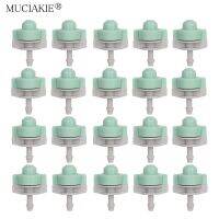 MUCIAKIE 20PCS 15L /H Misting Cooling หัวฉีดสวนชลประทาน Micro Jet สเปรย์ช่วง0.35M แขวน Foggers Garden Mist Sprinkler