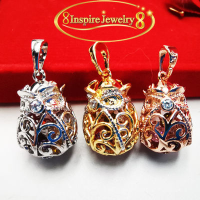 Inspire Jewelry Brand จี้เพชรเม็ดเดี่ยว ล้อมเพชรรอบ White gold plated or Pattinum size 1x1cm งานเพชร CZ แท้ ราคาเบาๆ เพชรวิ้งเจิดจรัสที่สุดในสามโลก  งานเพชรฝัง ไม่ใช่เพชรติดกาว ใส่ได้ตลอดเรียบหรูดูดี พร้อมกล่องกำมะหยี่สวยหรูสีแดง