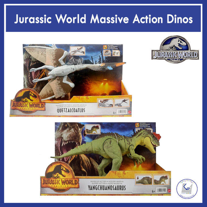 Jurassic World 3 Dominion Massive Action Dinosaur Toys Mattel HXD47 ...