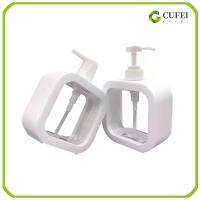 CUFEI 2 Pcs พลาสติกทำจากพลาสติก เครื่องจ่ายสบู่เหลว รีฟิล กันน้ำกันน้ำได้ เครื่องจ่ายสบู่โฟม ละเอียดอ่อนและละเอียดอ่อน สีขาวขาว เครื่องจ่ายสบู่ด้วยมือ ห้องน้ำในห้องน้ำ