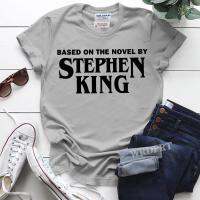 Based on The Novel By Stephen King Printed T-shirts Women Summer 2023 Shirts for Women Loose Crew Neck Harajuku Clothes Female