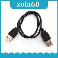 QB4LA Double USB 2.0 type A Male to Male Computer Extension Cable High Speed Adapter Connector Transfer Data Sync Line