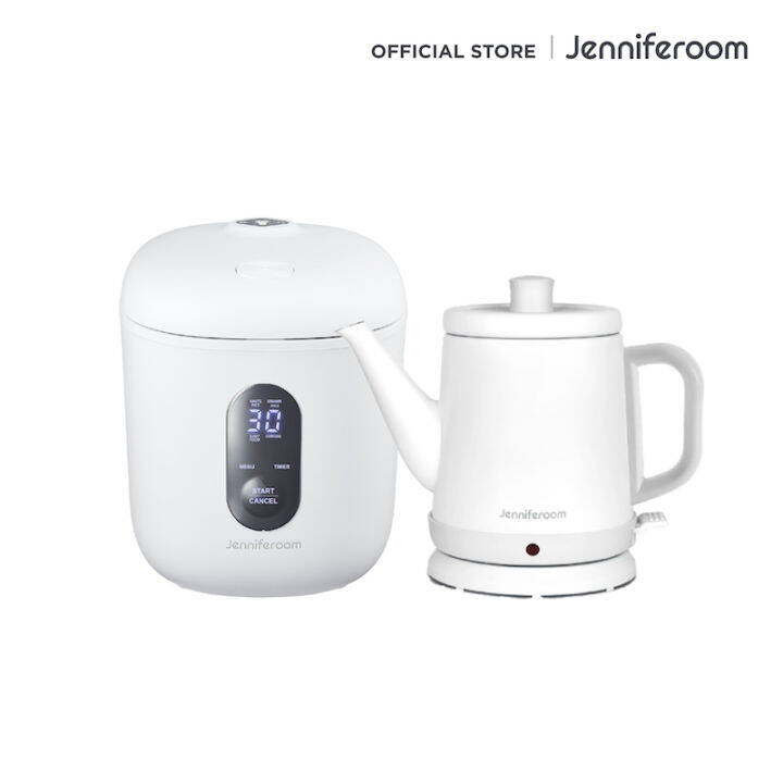 Jenniferoom หม้อหุงข้าวไฟฟ้า Macaron Rice Cooker Plus ความจุ 1.2 L