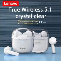 Lenovo Xt96 Bluetooth 5.1ชุดหูฟังสเตอริโอความเที่ยงตรงสูง TWS ชุดหูฟังไร้สาย Touch HD Call เกมชุดหูฟังกีฬาพร้อมไมโครโฟน