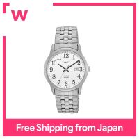 TIMEX Watch TIMEX Easy Reader Easy Reader หน้าปัดสีขาวทองเหลืองแร่แก้วควอตซ์38Mm America Watch TW2V4000Mens Silver