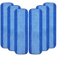 6 Pack Microfiber Cleaning Pads for Bona Premium Spray Mop